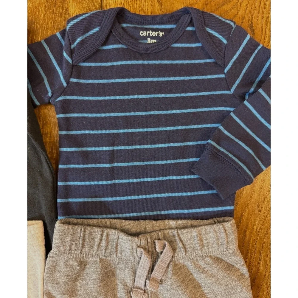 Baby Boy 3 Months Outfits Pants Long Sleeved Bodysuits‎ Shirts Lot Rocket Mommy